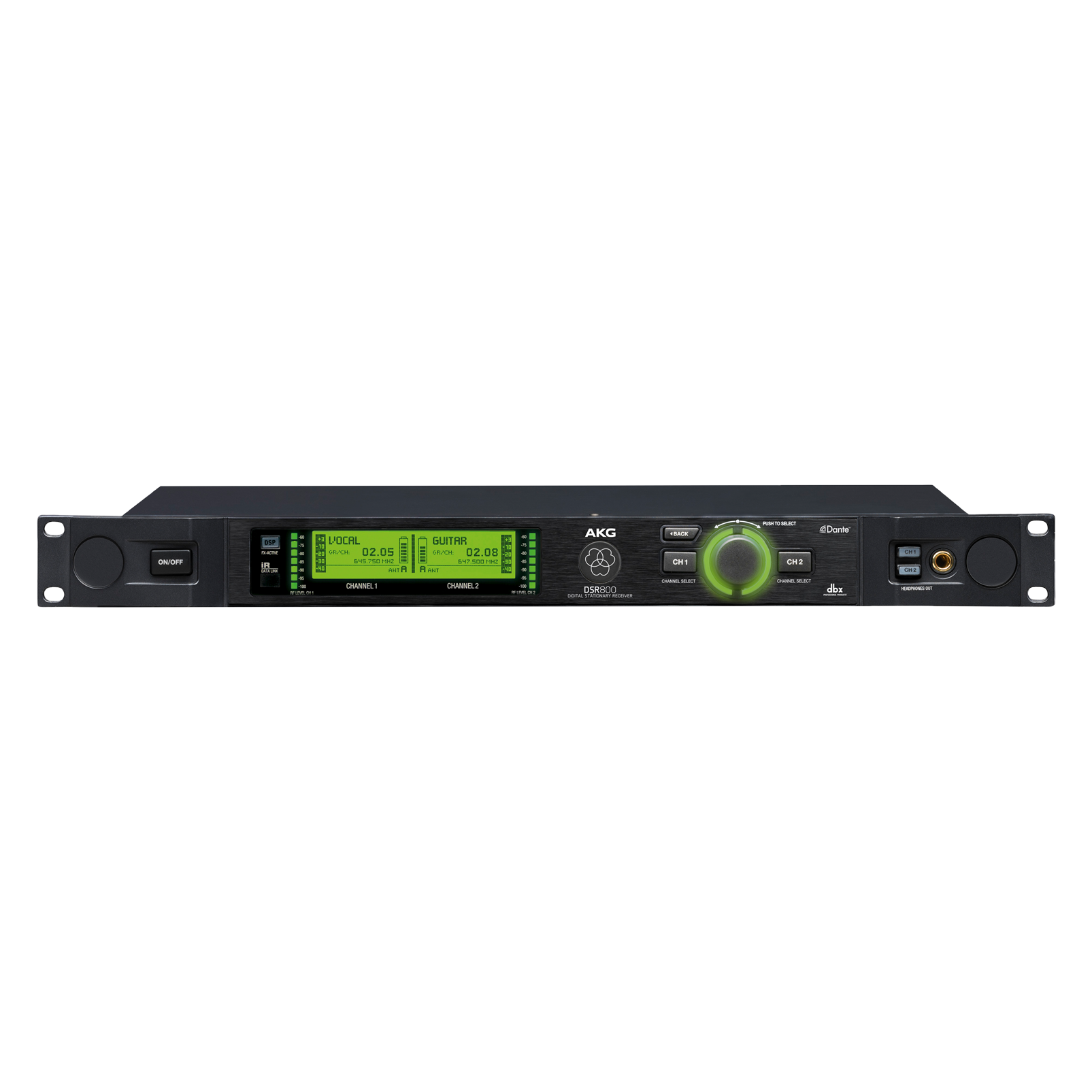 DSR800 Band1 - Black - Reference digital wireless stationary receiver - Detailshot 1